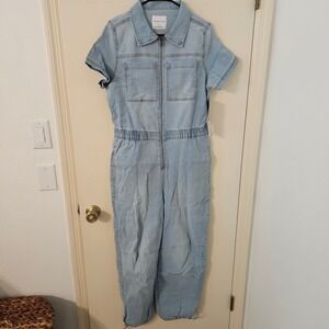 Celebrity Pink Parachute Jeans‎ Womens Size 7 Light Wash Denim Cargo Pants